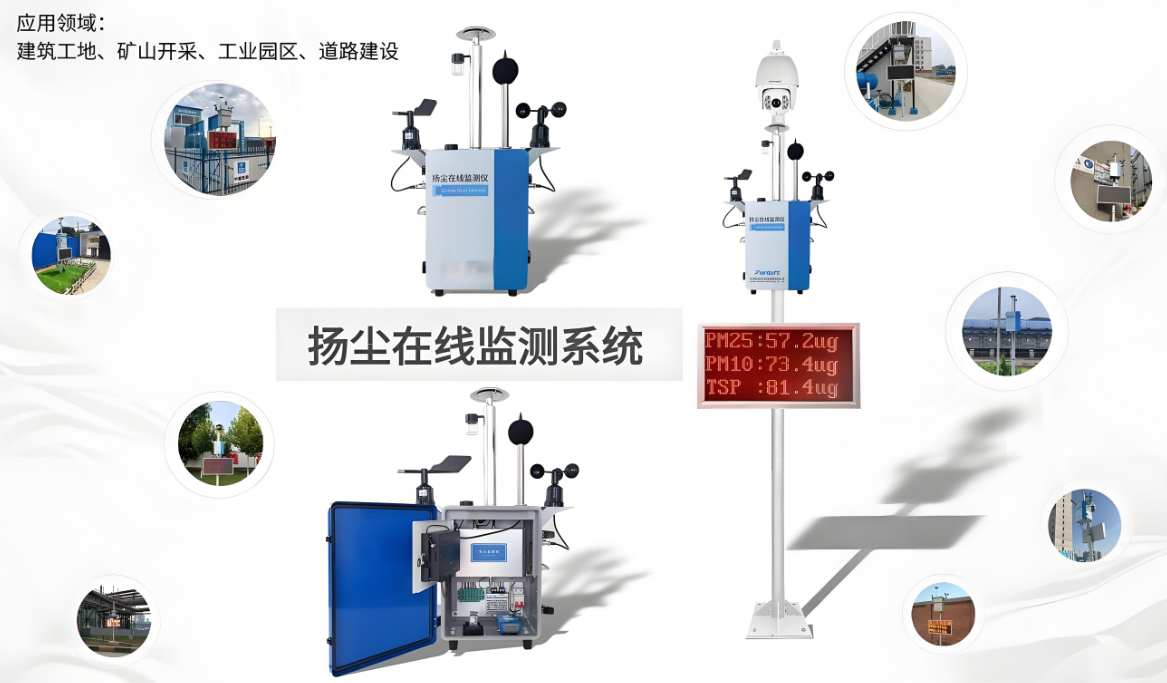 揚塵監測系統一般要用到哪些設備？
